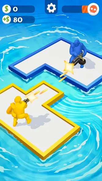 War of Rafts: Crazy Sea Battle — screenshot 1