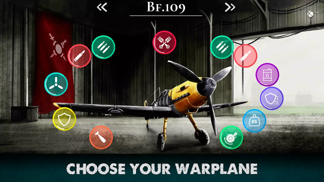 Warplanes Inc WW2 Plane & War — screenshot 1