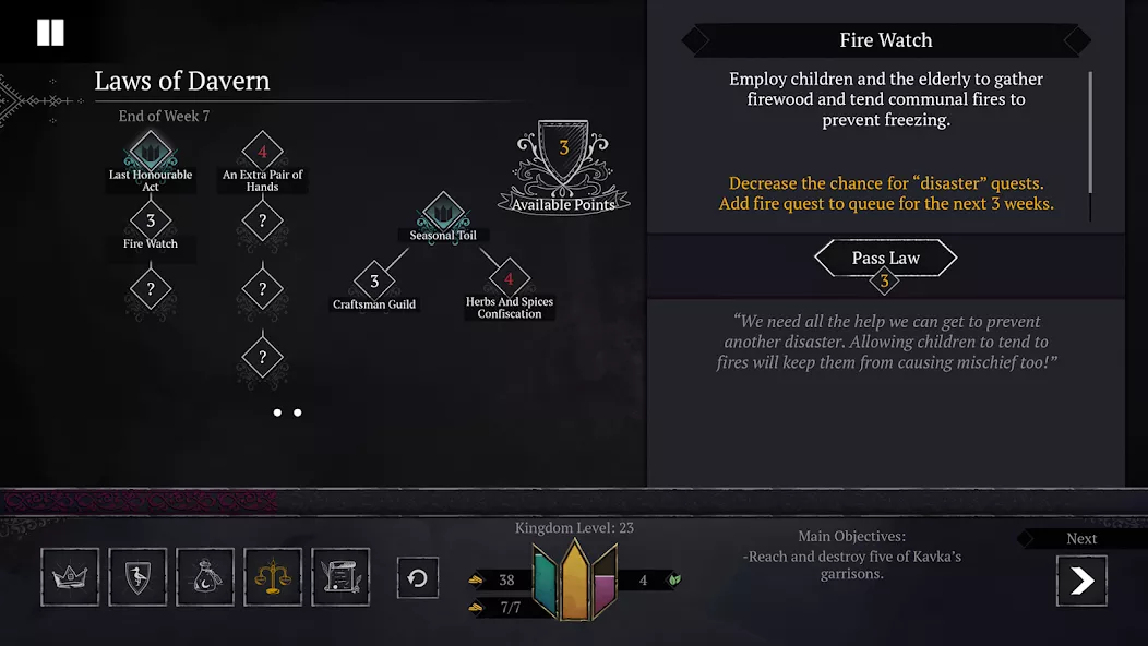 Yes, Your Grace 2: Snowfall — screenshot 1