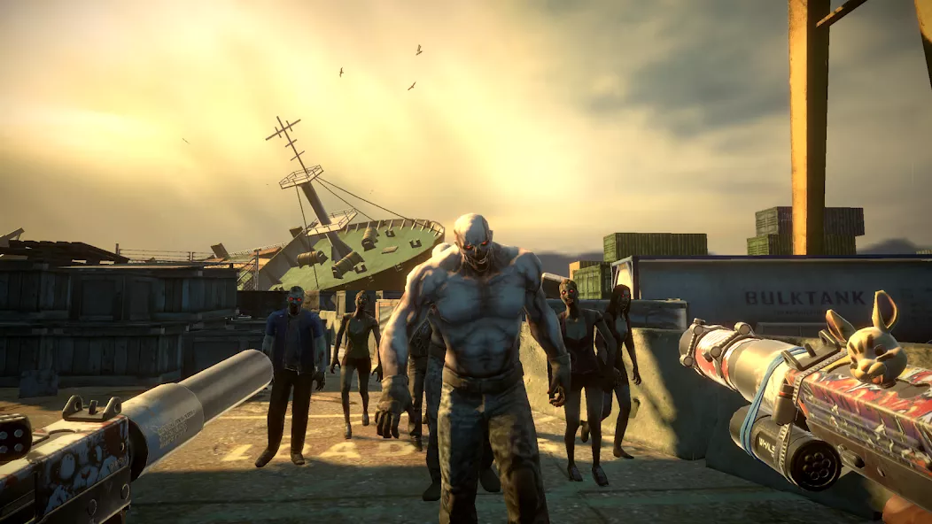 Zombie Harbor: Zombie Shooter — screenshot 1
