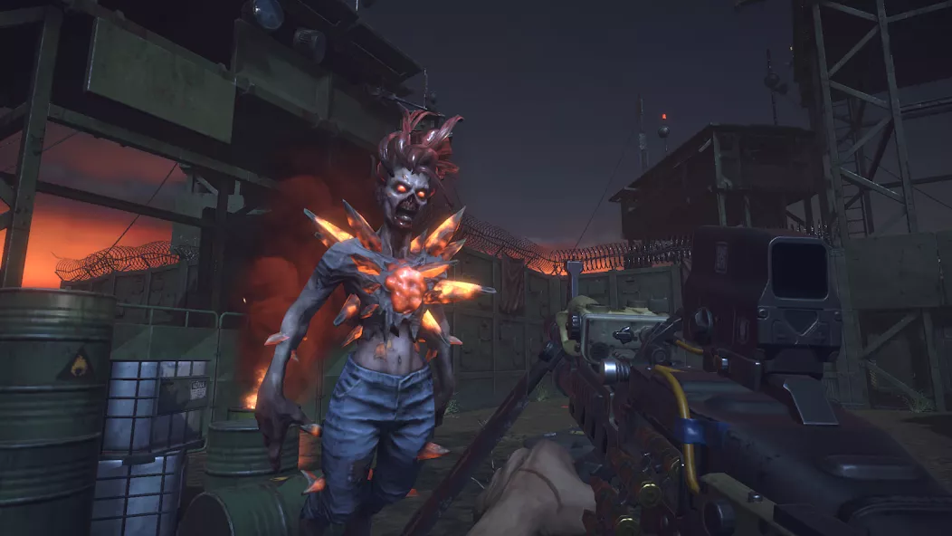 Zombie Harbor: Zombie Shooter — screenshot 1