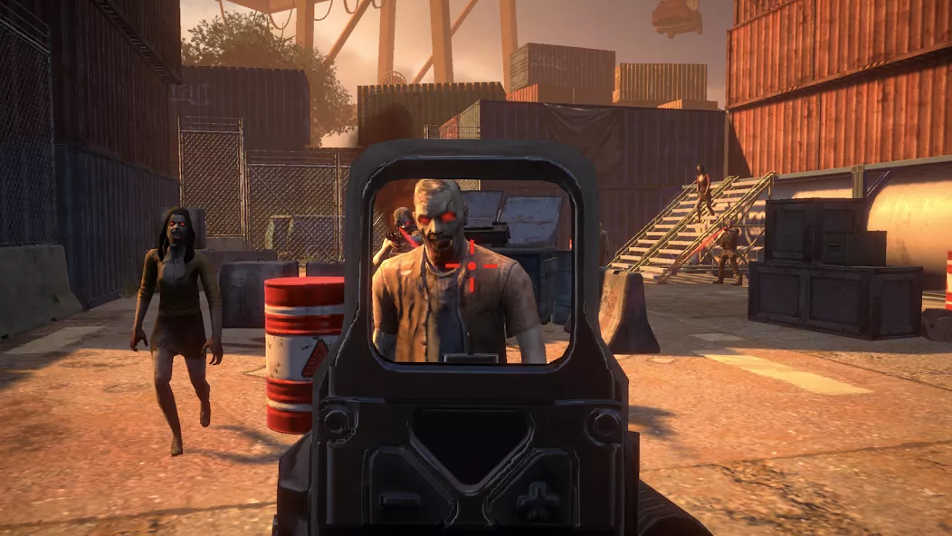 Zombie Harbor: Zombie Shooter — screenshot 1